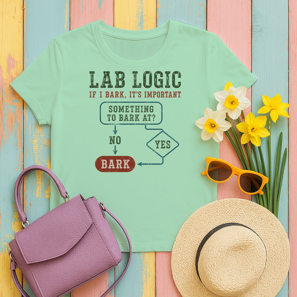 Lab Wisdom T-Shirt in Mint Green