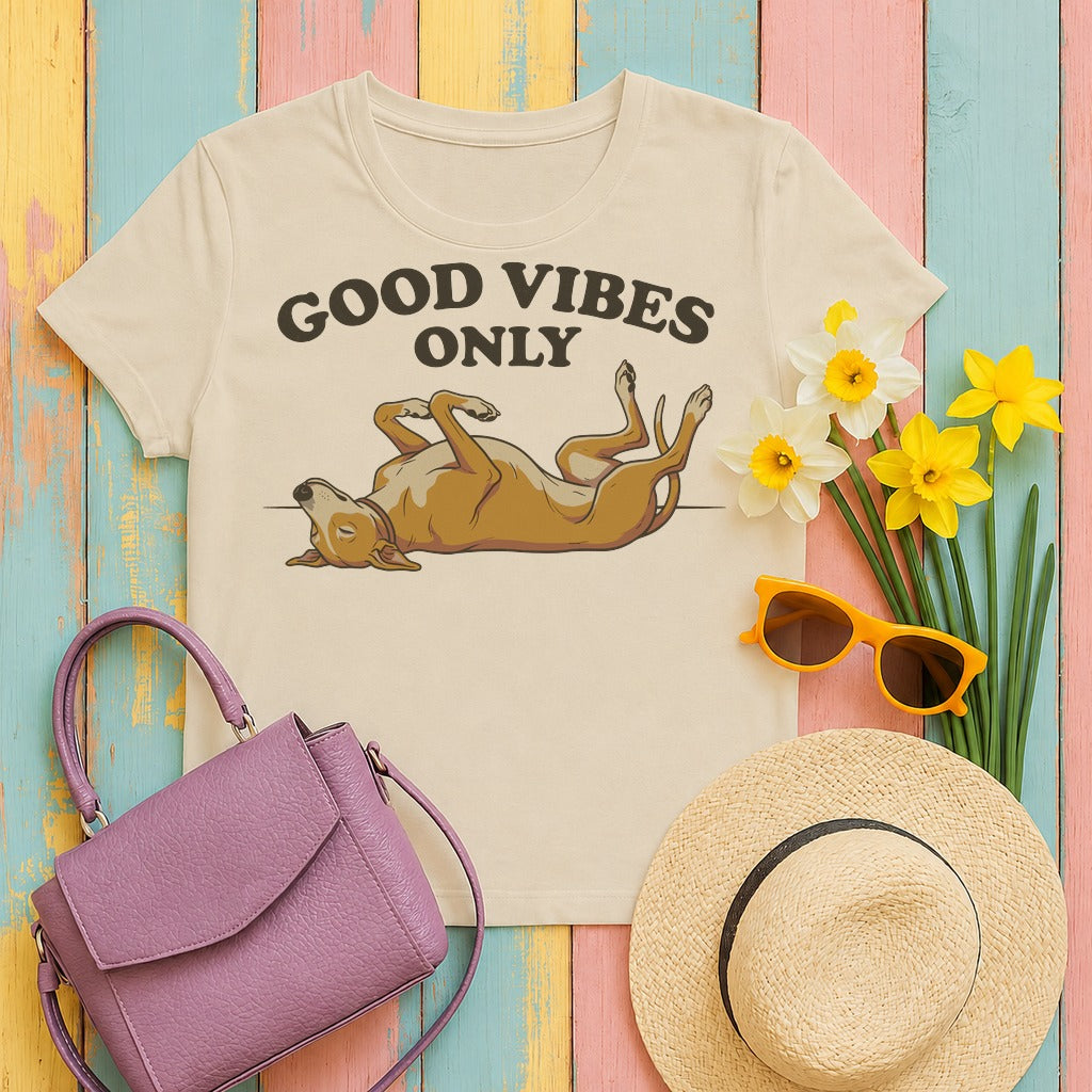 migbackfill good-vibes-only-relaxed-greyhound-t-shirt tee flat lay hero v8