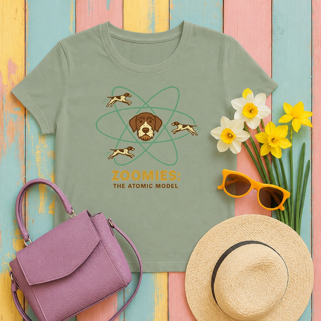 GWP Zoomies Atomic Model Tee in Sage