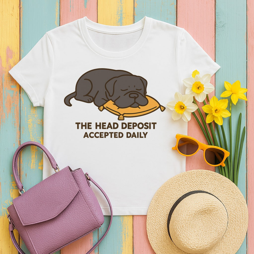Cane Corso The Head Deposit Tee in White