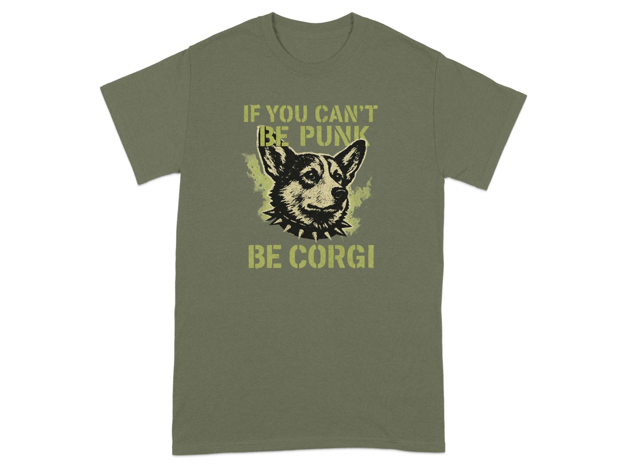 If You Can't Be Punk Be Corgi T-shirt