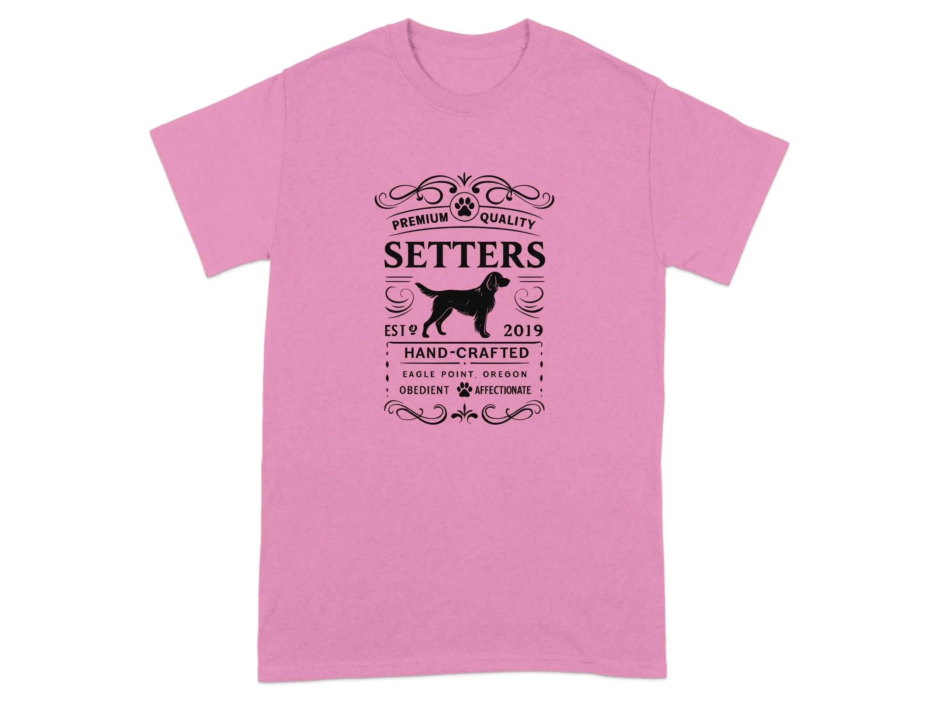 Premium Quality Setters EST 2019 Hand Crafted T-Shirt T-shirt