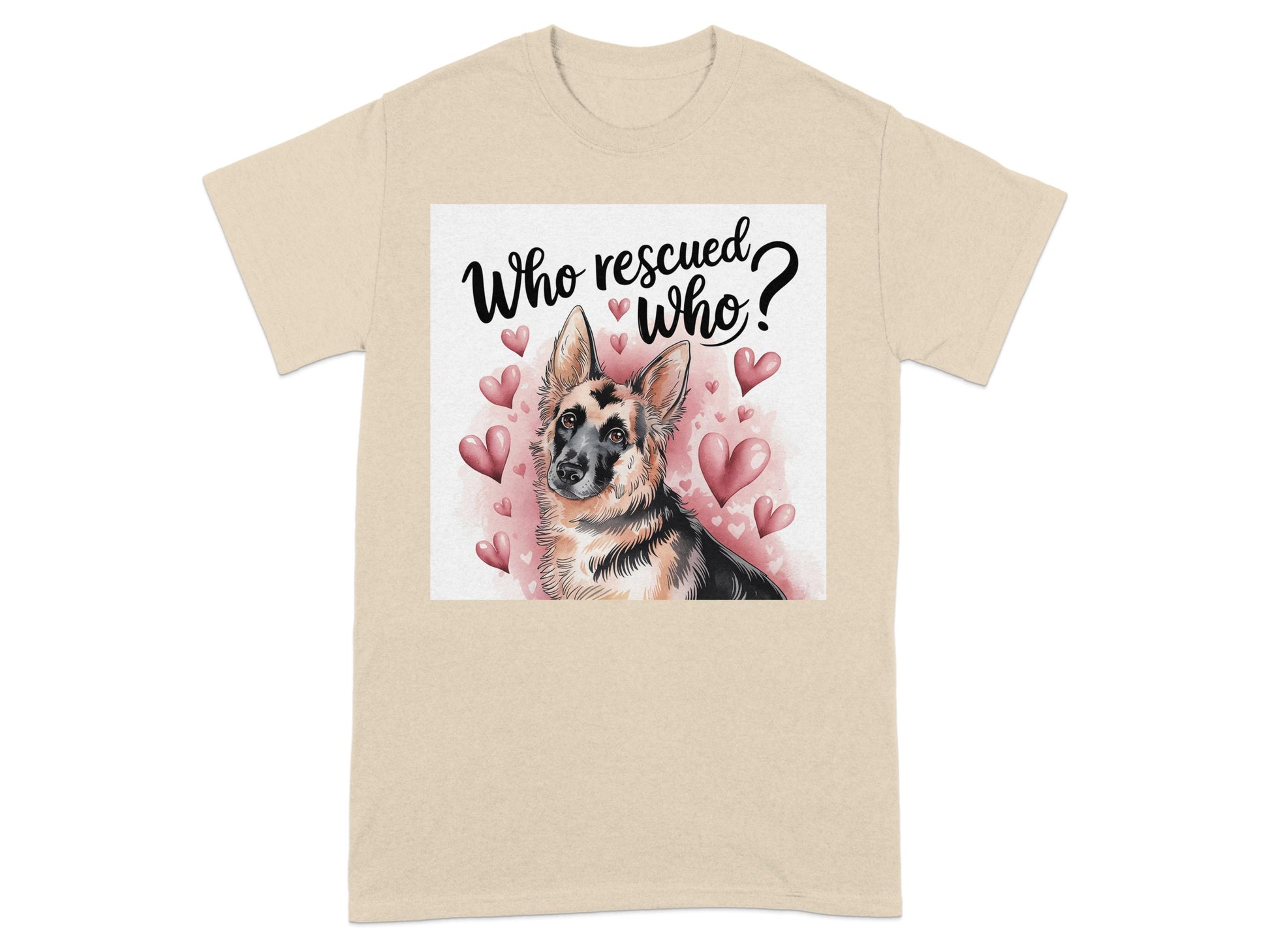Who Rescued Who German Shepherd Dog Lover product