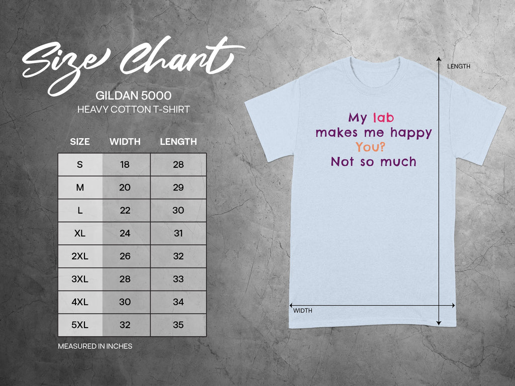 My lab makes me happy You Not so much T-Shirt