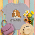 Bracco Italiano Drools Without Shame Tee in Athletic Heather
