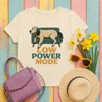 english setter low-power-mode tee flat lay hero