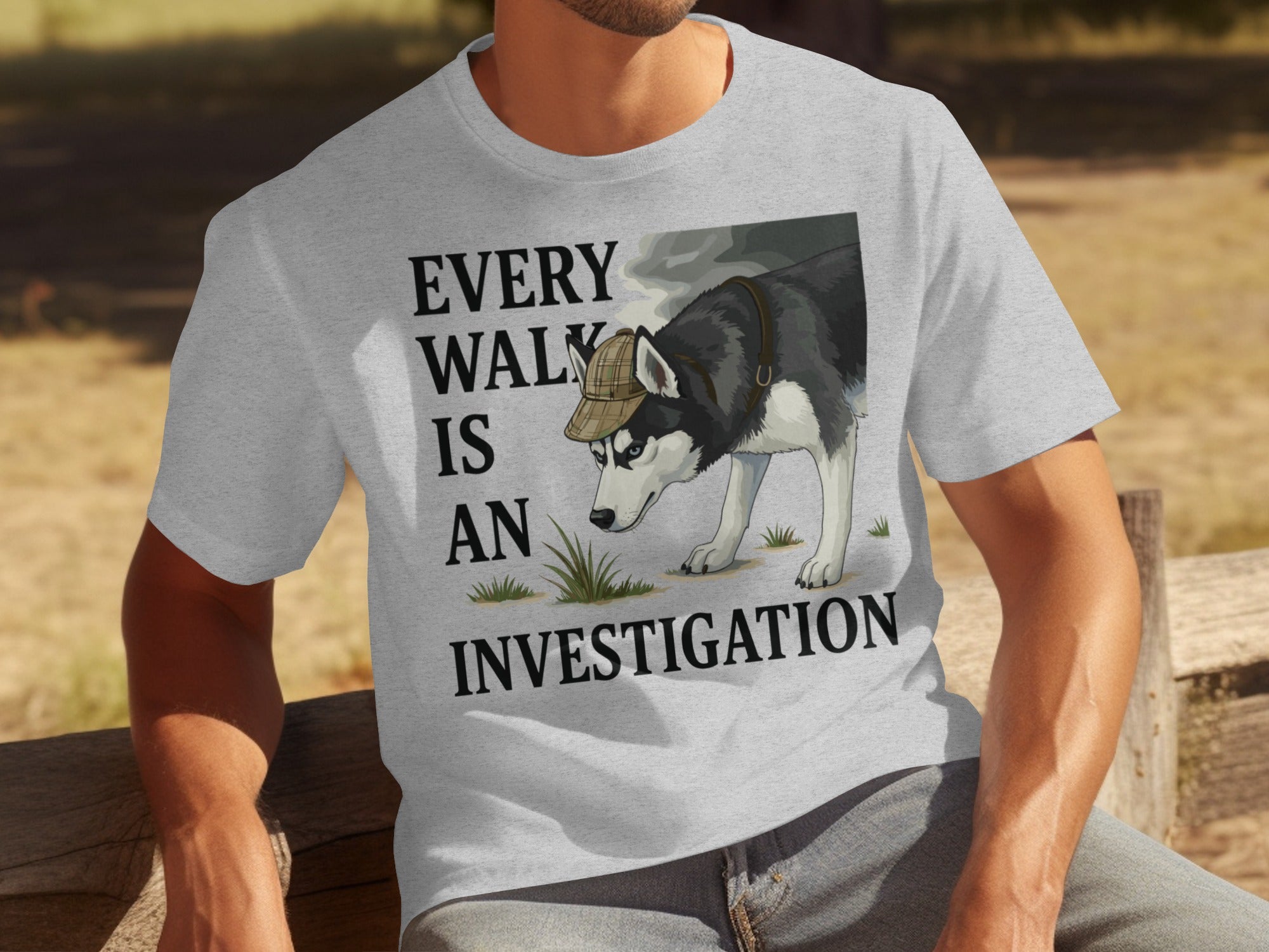 Every Walk Is An Investigation T-shirt product