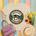 Certified Sniff Inspector German Shepherd T-Shirt in Sand