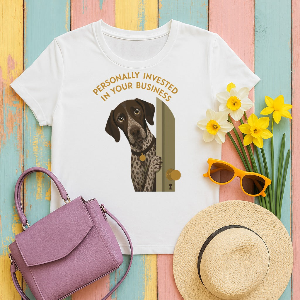 Personally Invested German Shorthaired Pointer t-shirt