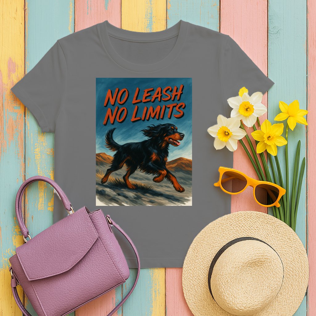 No Leash No Limits Graphic T-Shirt Product