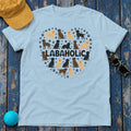 Labaholic Heartbeat Graphic T-Shirt in Light Blue