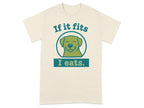 If it fits I eats cute dog graphic t-shirt