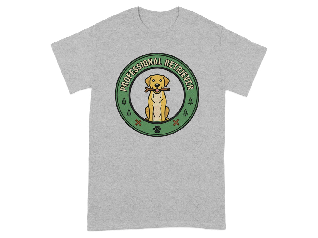 Professional Retriever Dog Graphic T-Shirt