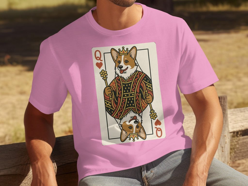 Cute Corgi Queen of Hearts Graphic T-shirt Product