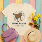 chesapeake bay retriever shake-radius tee flat lay hero