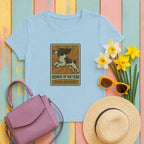 english springer spaniel rookie-card tee flat lay hero