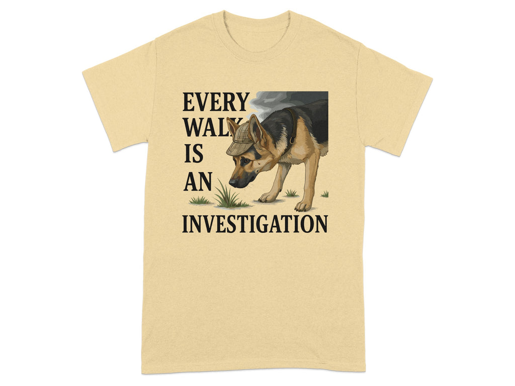 Every Walk Is An Investigation Graphic Tee