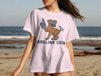 SIDELINE CREW Dog Graphic T-Shirt for Beach Vibes