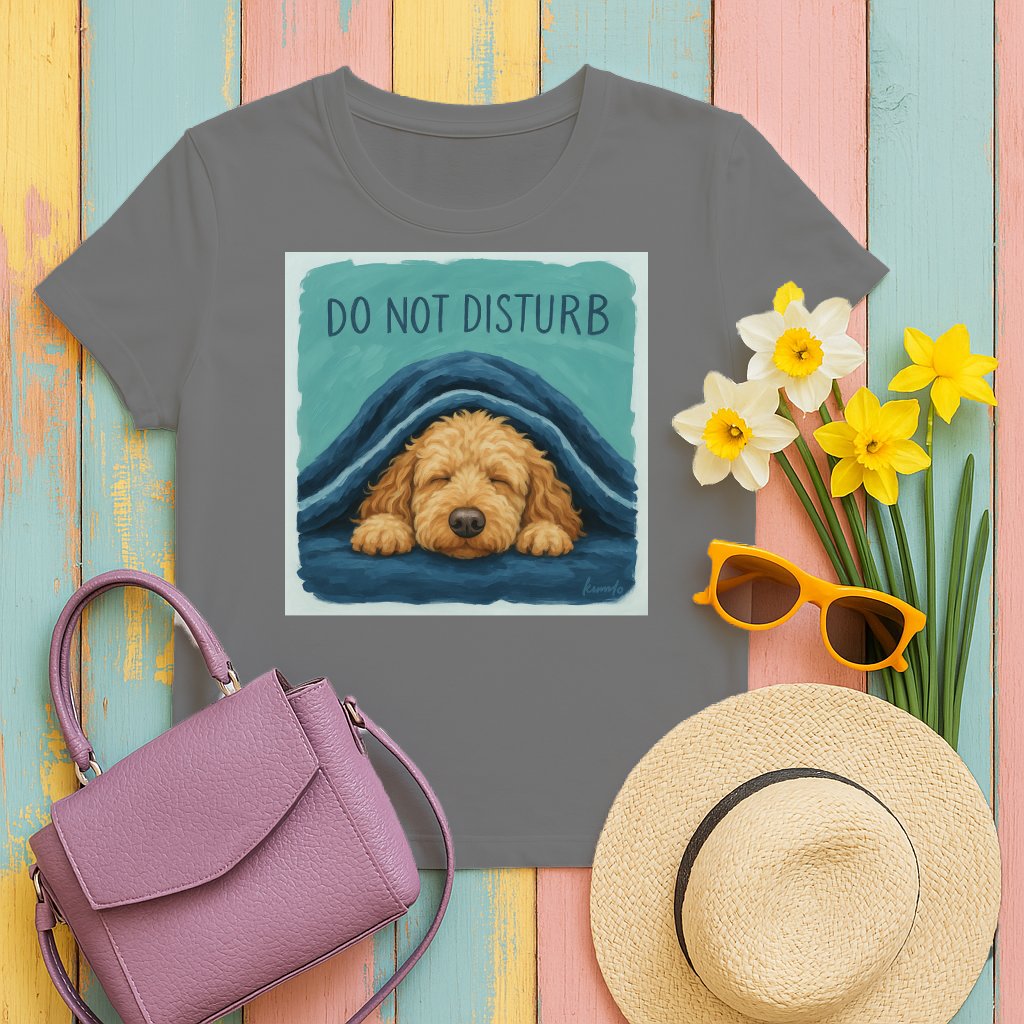 Do Not Disturb Puppy Shirt Perfect Gift Casual product type