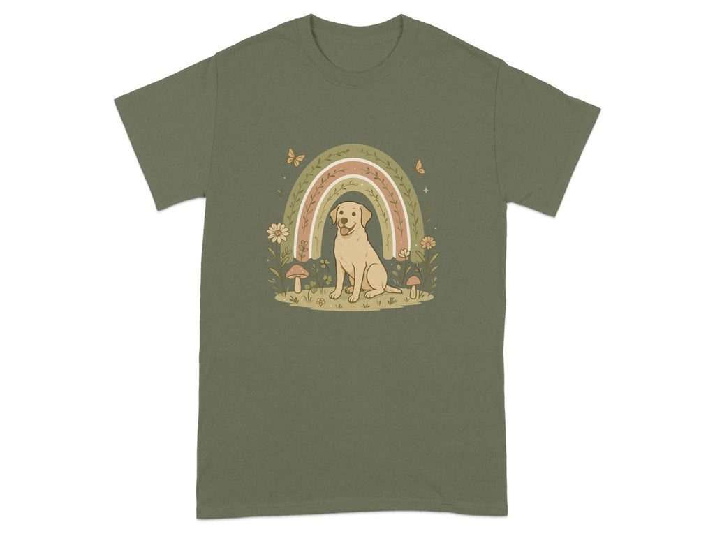 Rainbow Nature Labrador Dog Shirt product type