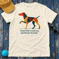 Feral, Formed. Vizsla T-Shirt in Natural