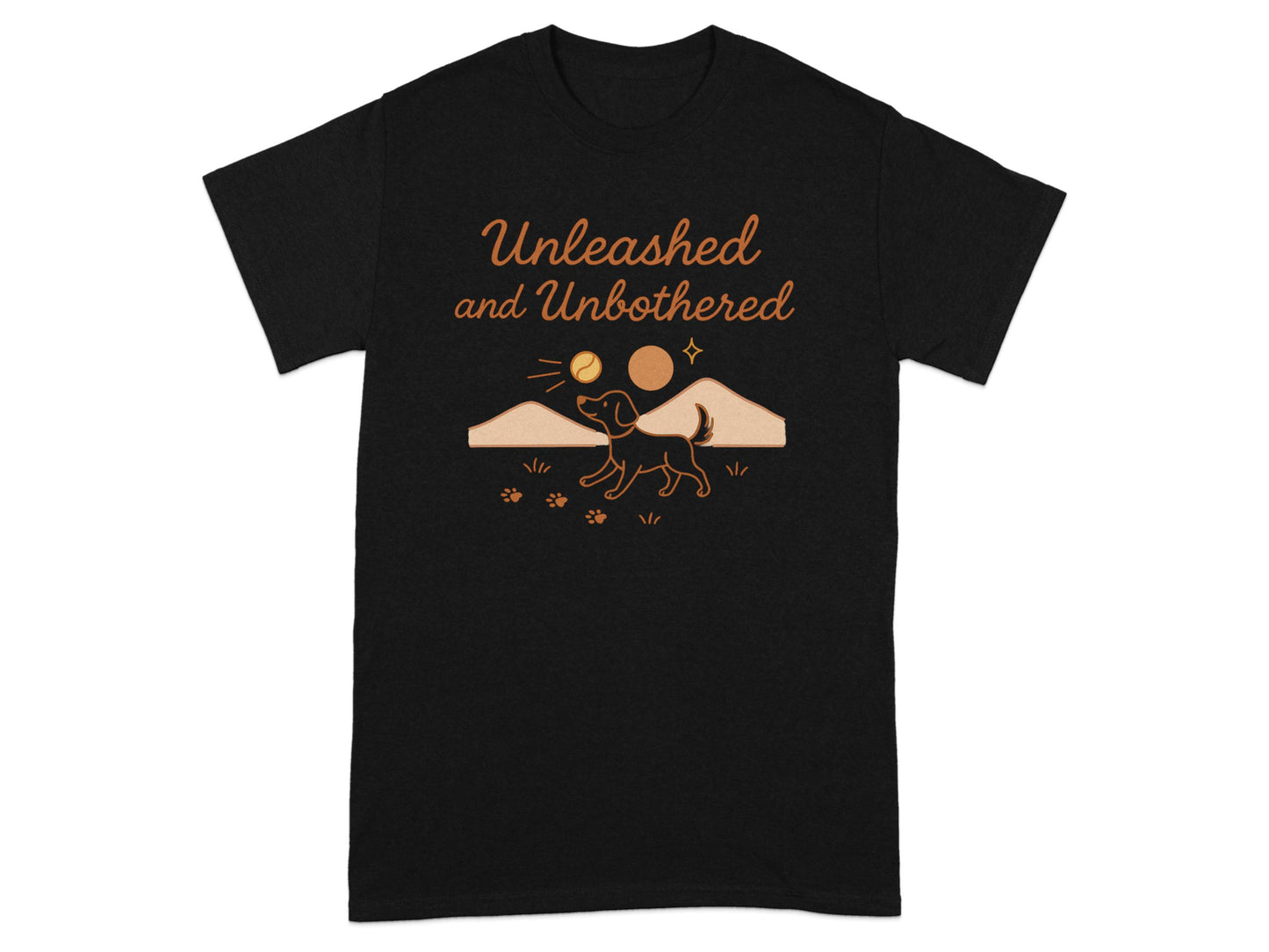 Unleashed and Unbothered Graphic T-Shirt product type