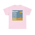 Dog Days Are The Best Days Graphic Golden Retriever T-Shirt