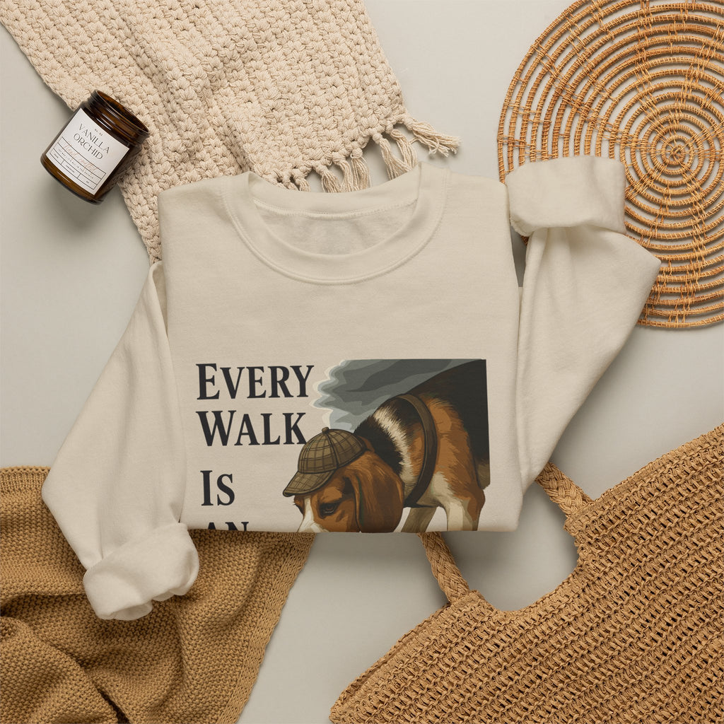 Every Walk Is An Investigation Beagle Sweatshirt