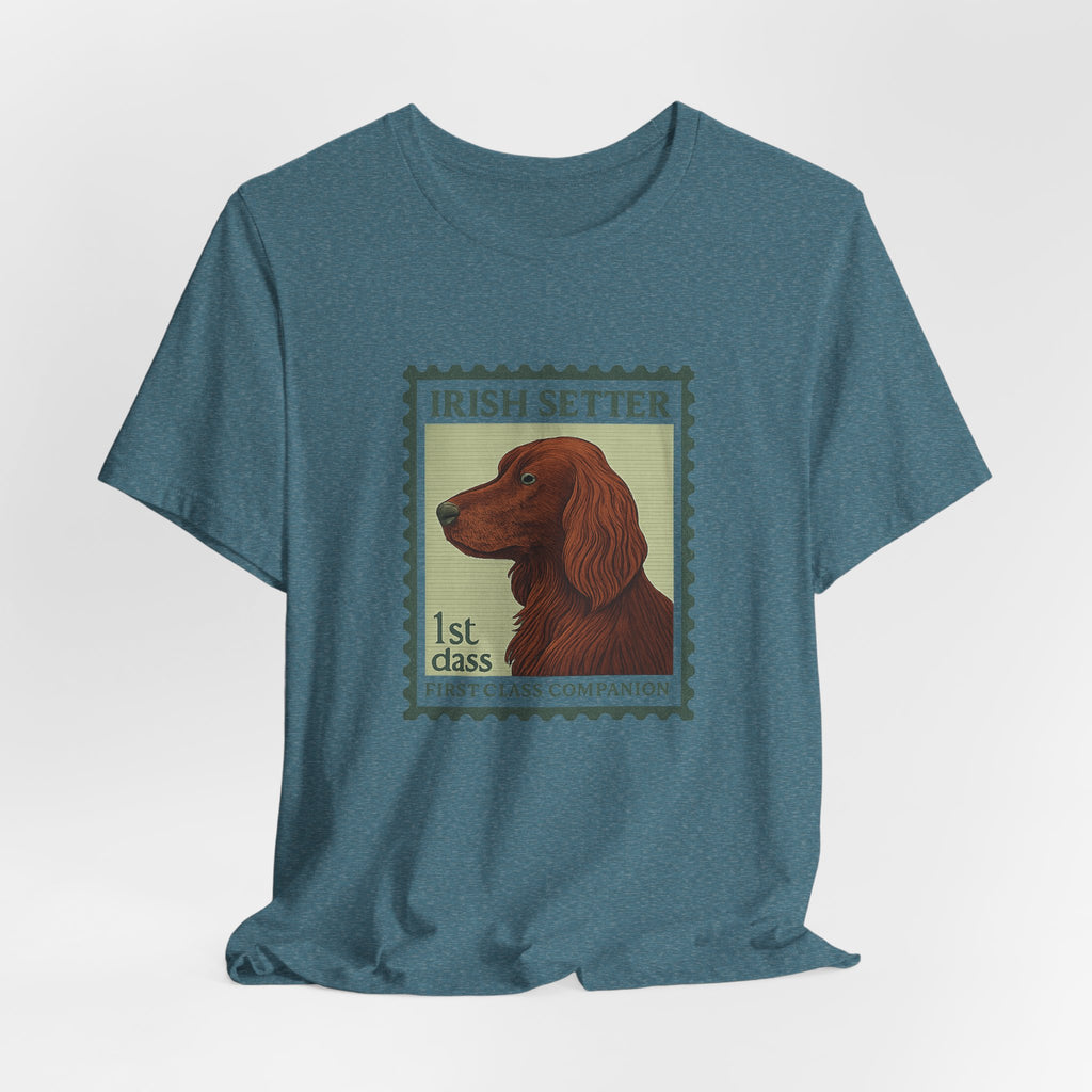 Irish Setter First Class Stamp Tee