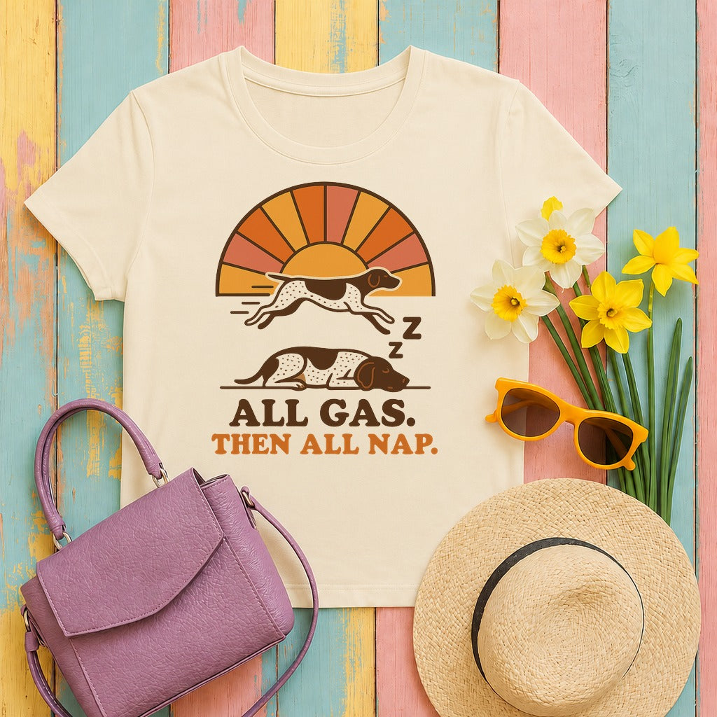 gsp all-gas-then-all-nap tee flat lay hero v8