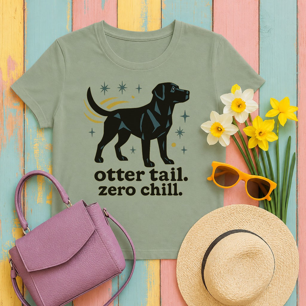 Black Lab Otter Tail Zero Chill T-shirt in Sage