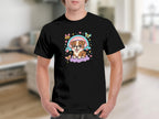Cute Bulldog with Rainbow and Hearts T-Shirt