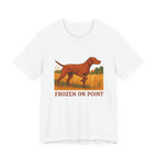 Vizsla Frozen on Point Tee