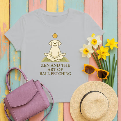 Zen and the Art of Ball Fetching T-shirt product type
