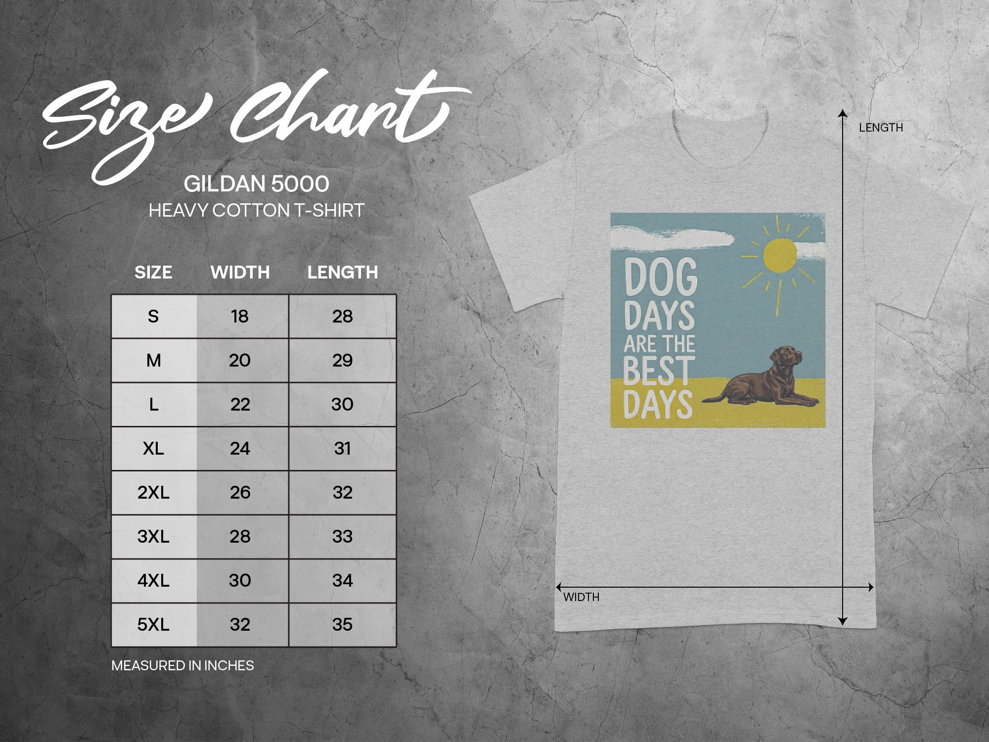 Dog Days Are The Best Days Graphic T-shirt