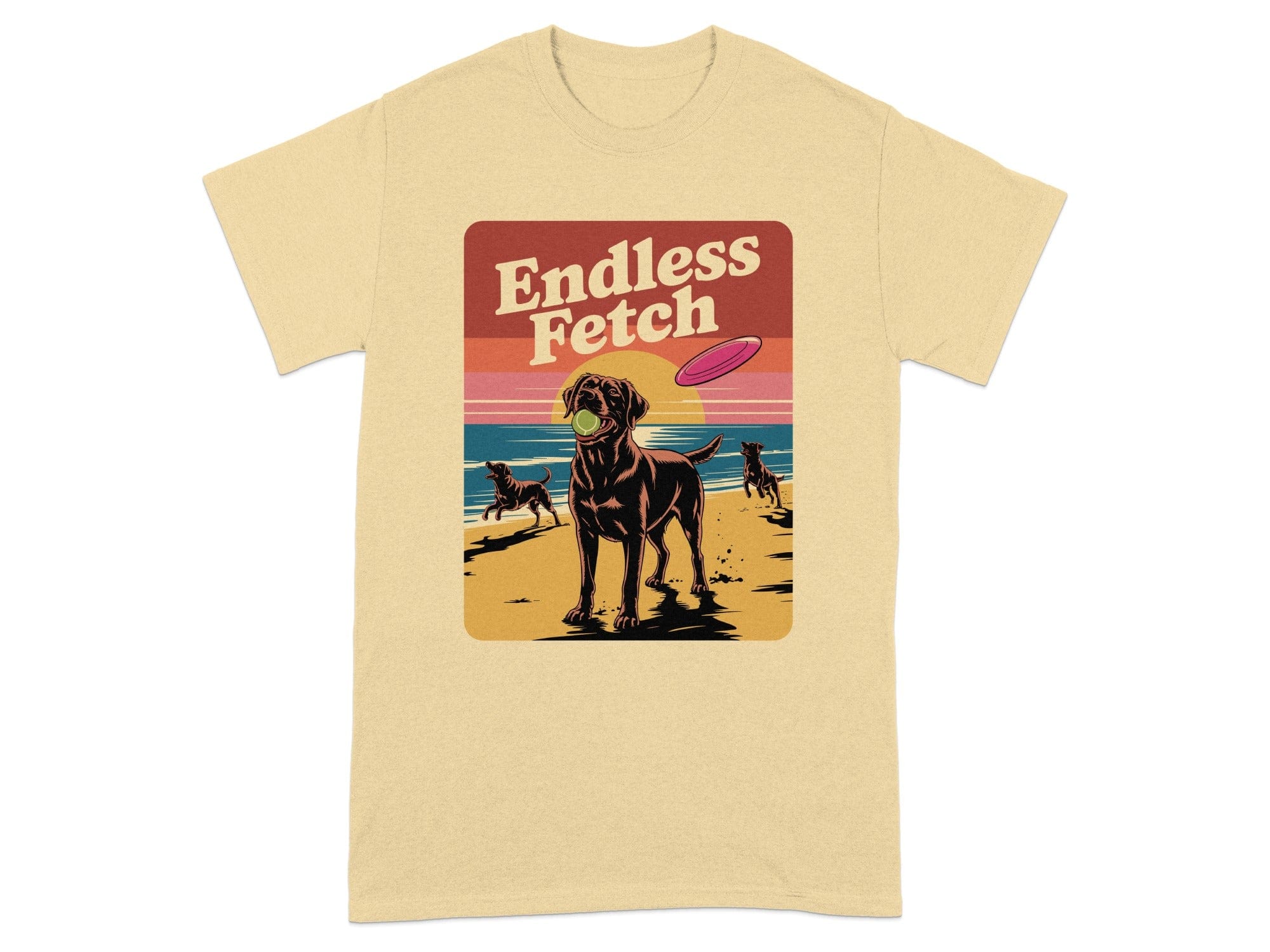 Endless Fetch Dog Print Graphic T-shirt product type