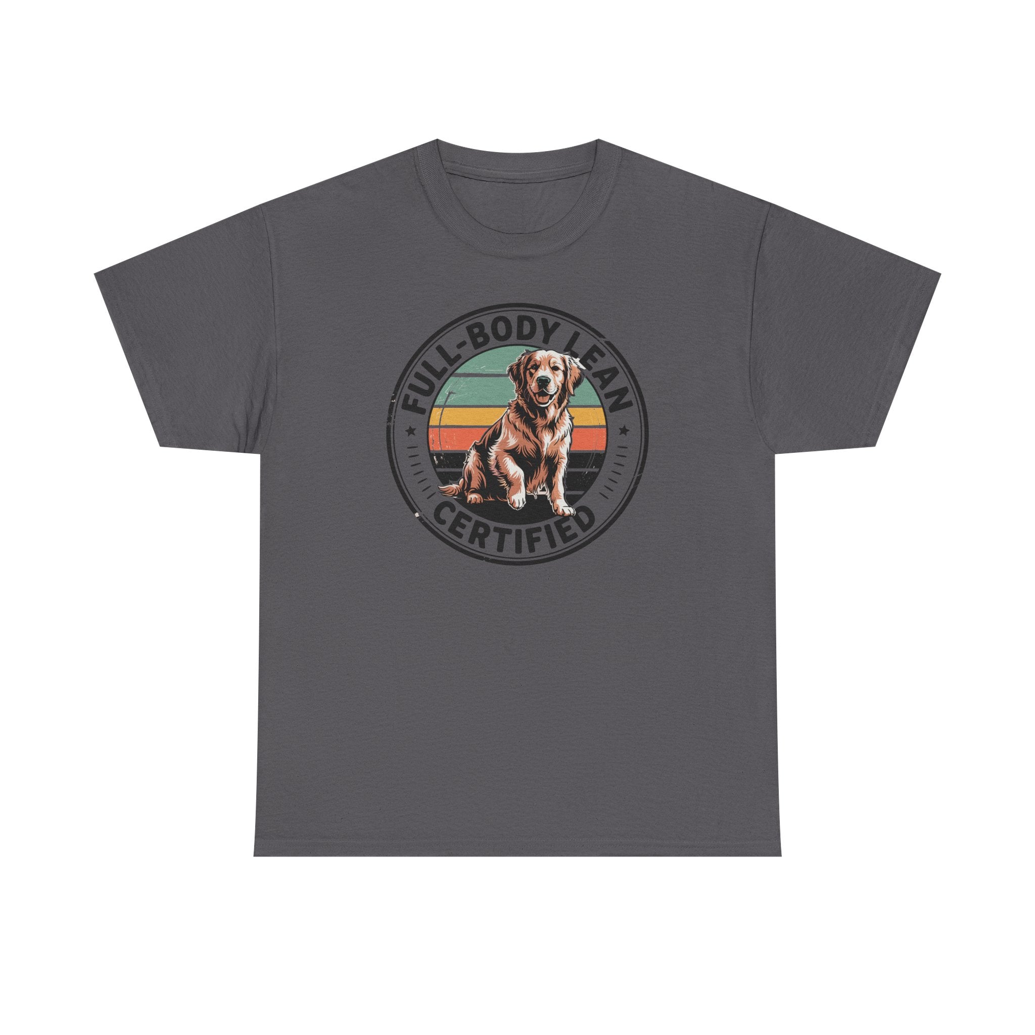 Full Body Lean Certified Golden Retriever T-Shirt