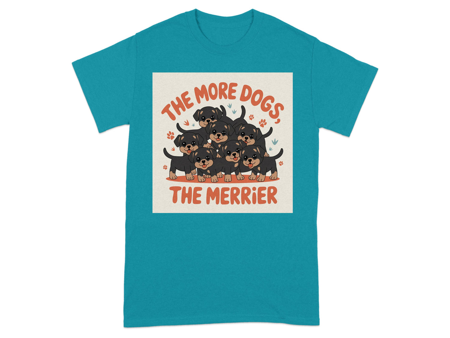 The More Dogs The Merrier Graphic Tee product