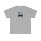 Okay Fine Running Dog Silhouette Fun Pet Lover T-Shirt