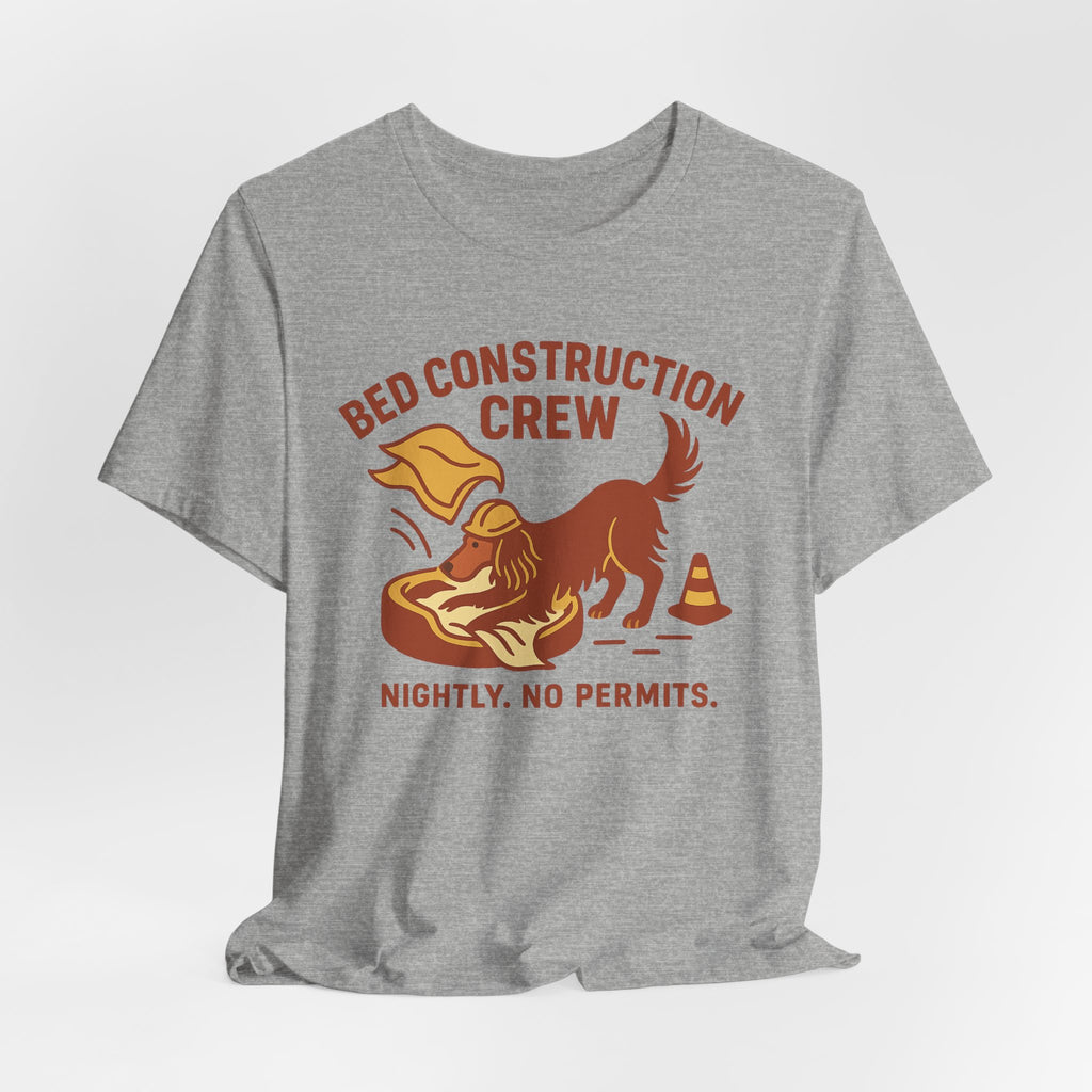 Irish Setter Bed Construction Crew Tee