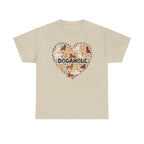 Golden Retriever Dogaholic Heart T-Shirt