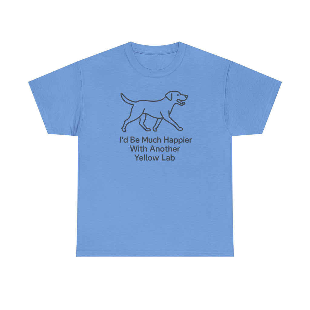 Yellow Lab Happiness Graphic T-Shirt