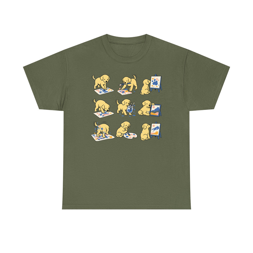 Artsy Lab Painter T-Shirt