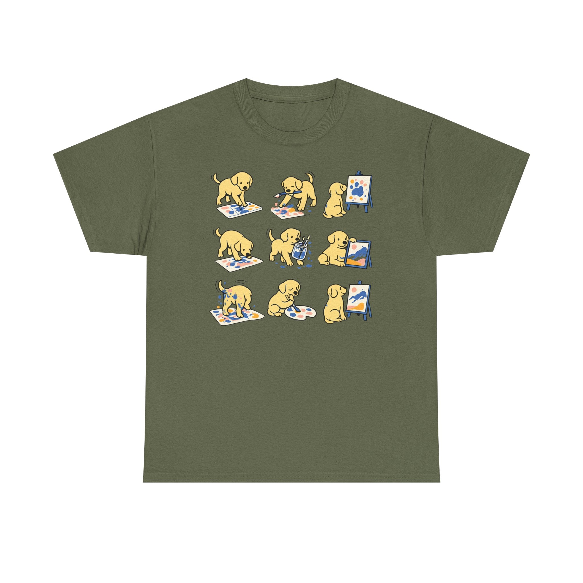 Artsy Lab Painter T-Shirt