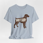 Brittany Spaniel Silhouette Tee