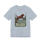 Chocolate Lab Will Swim for Treats Tee
