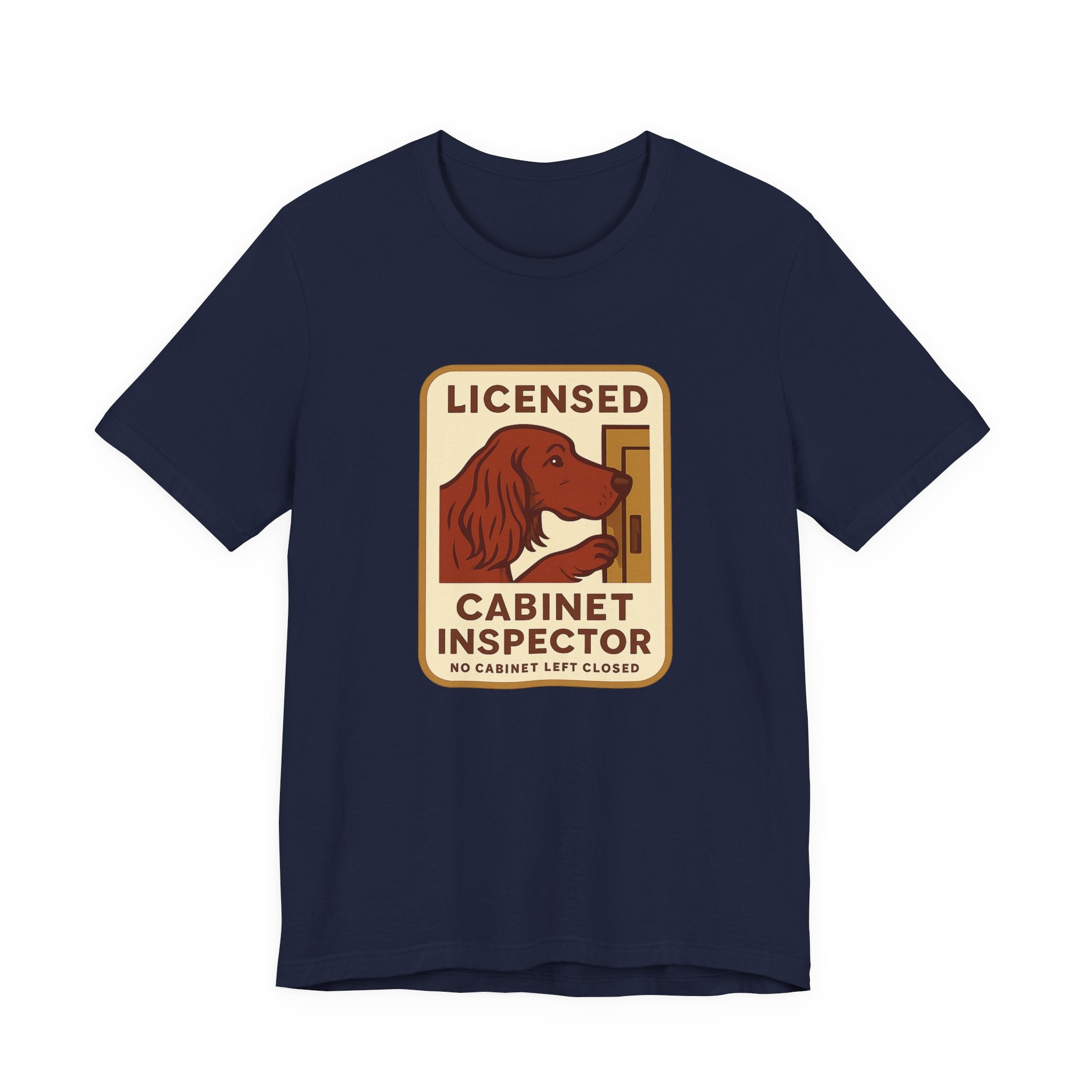 Irish Setter Licensed Cabinet Inspector Tee