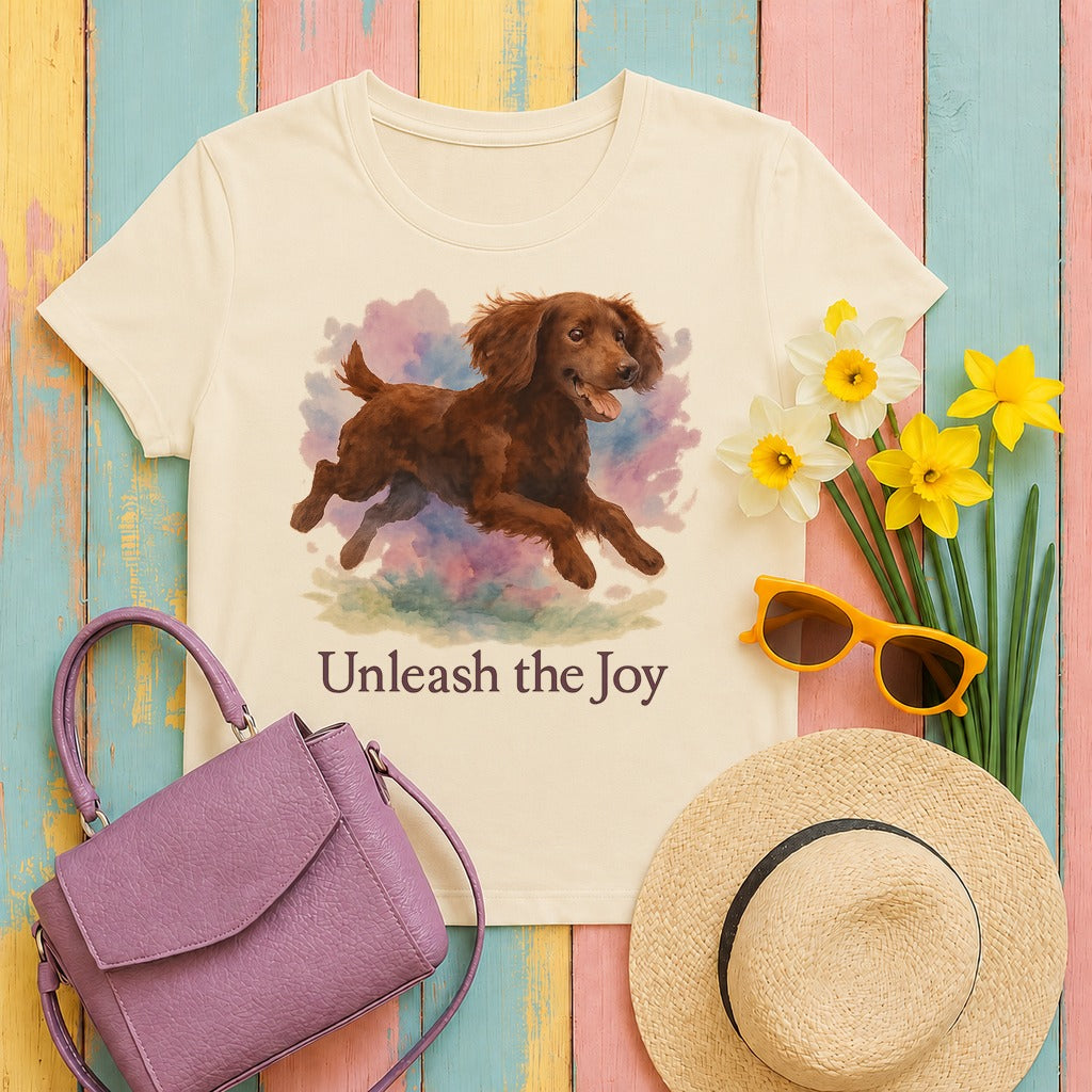 Boykin Spaniel Unleash the Joy t-shirt