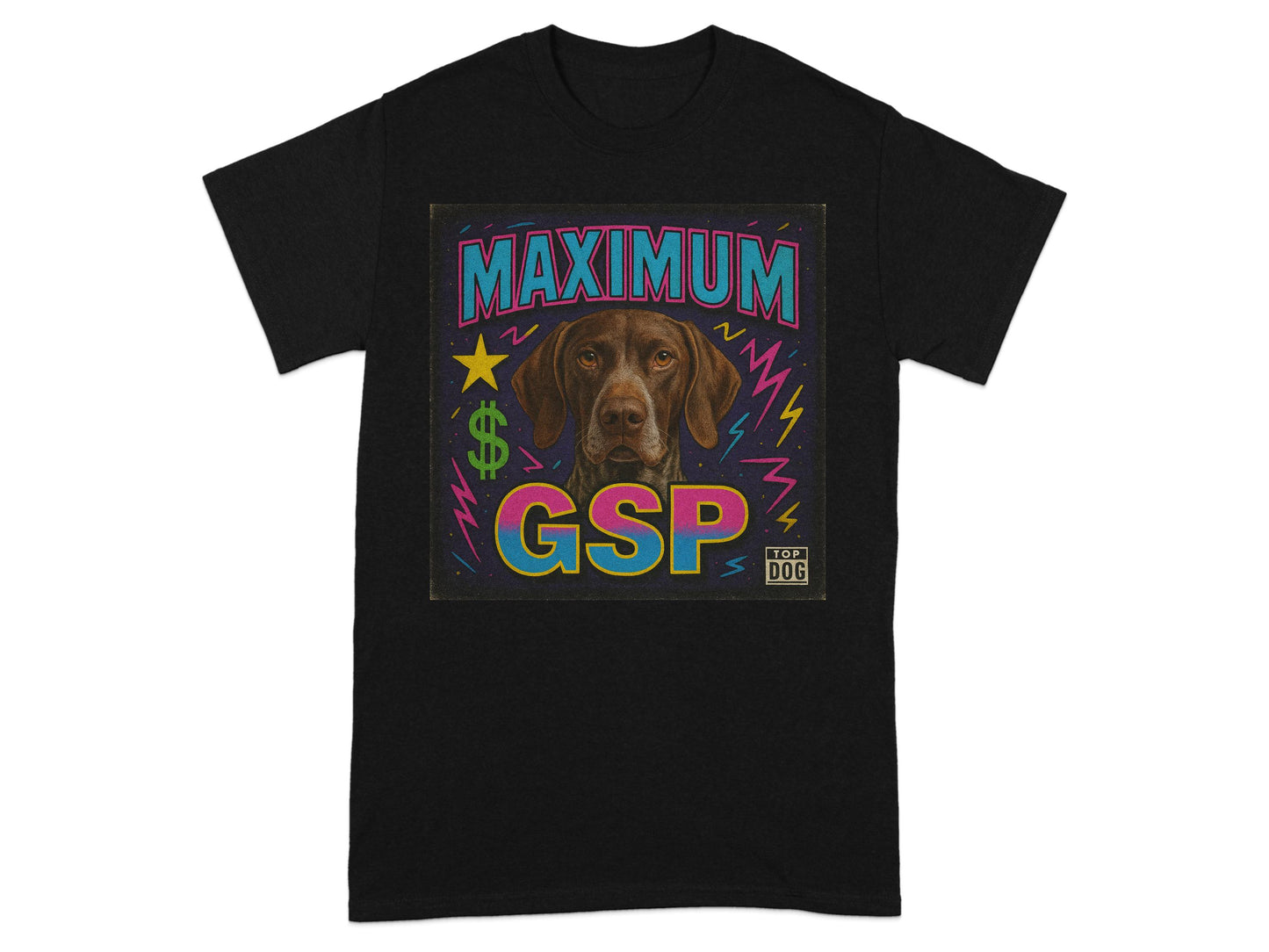 Maximum GSP Colorful Graphic Dog Design product type