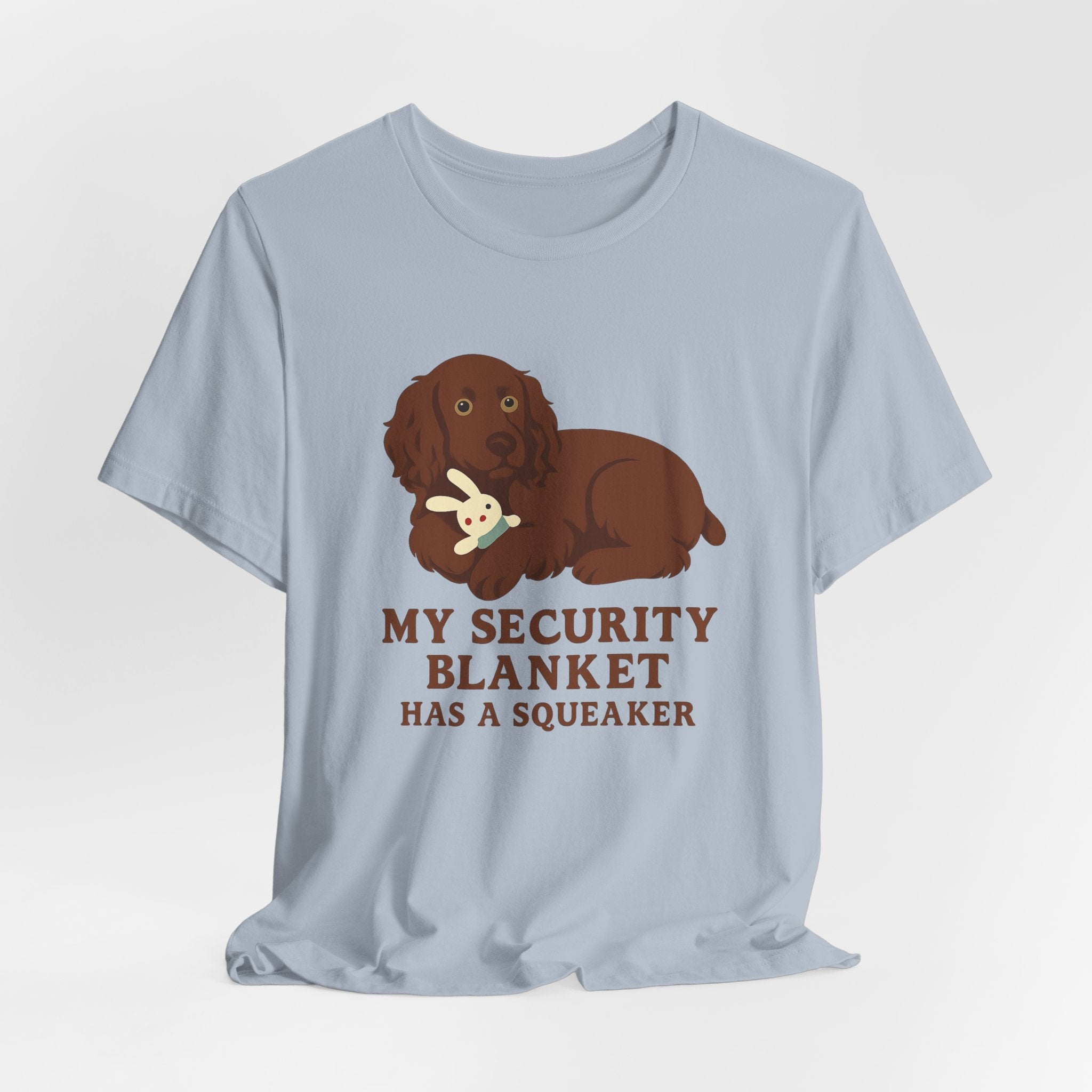 Boykin Spaniel Security Blanket Has a Squeaker Tee